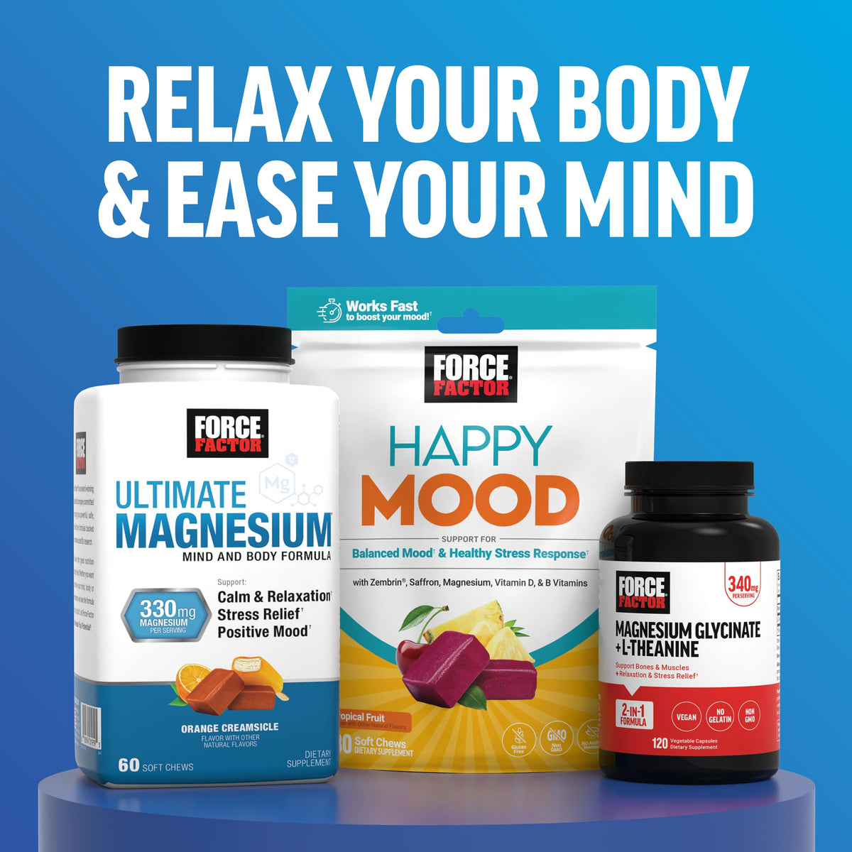 Force Factor Amazing Ashwa Complete Calm Support with KSM-66 Ashwagandha, Like Ashwangandha Gummies to Promote Calm & Relaxation with Magnesium & L-Theanine,