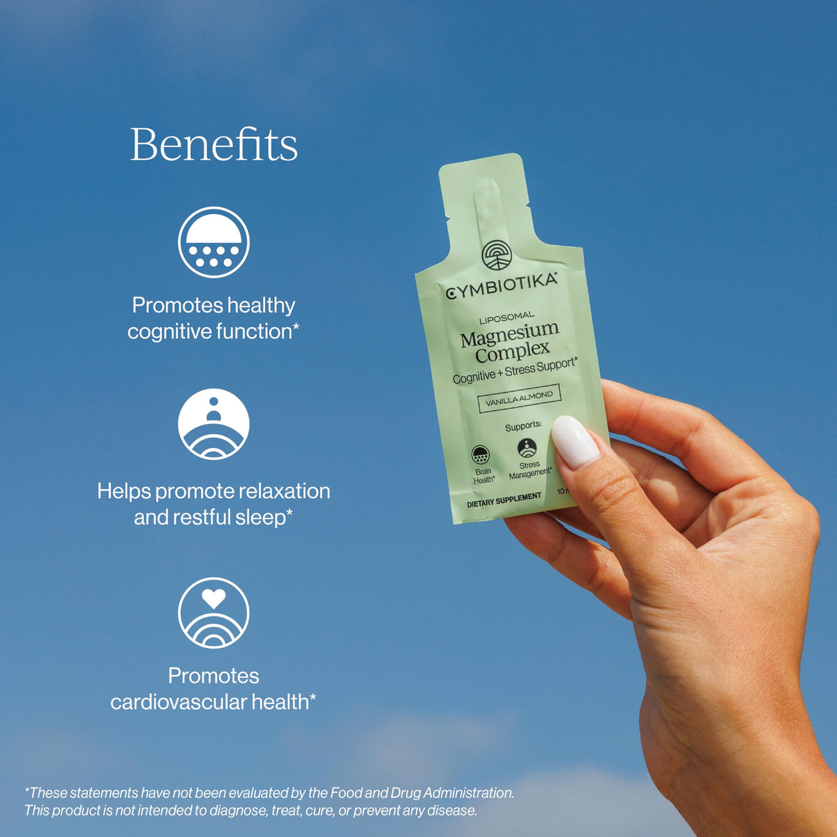 Cymbiotika Liposomal Magnesium Complex – Promotes Relaxation, Restful Sleep, and Heart & Brain Health – Highly Absorbable 3-in-1 Formula