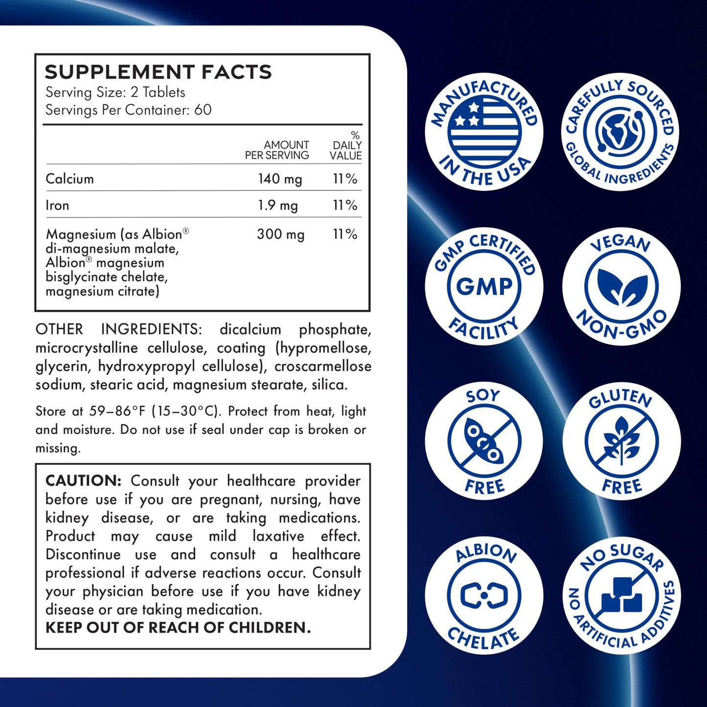 ILIVA Magnesium Glycinate 400mg -Triple Magnesium Complex (Glycinate+Malate+Citrate) - Chelated High Absorption Tablets for Sleep Support, Muscle Recovery, Bone Health, Energy&Calm - Vegan,120 Count ILIVA buy supplements Au