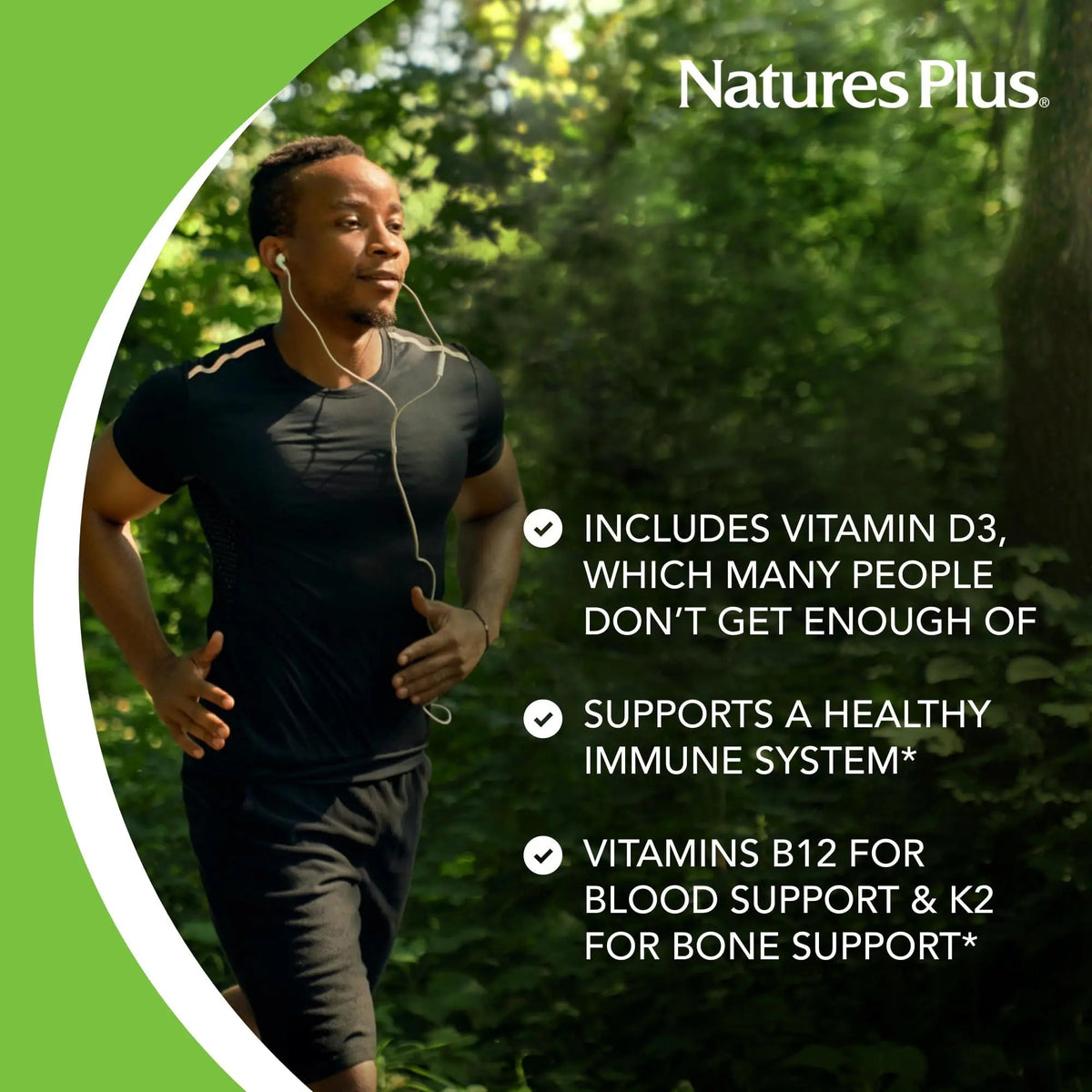 NaturesPlus Source of Life Gold Multivitamin Liquid - 30 oz - with Vitamins D3, B12 & K2 - Blood, Bone & Immune Support - Vegetarian & Gluten Free - 30 Servings NaturesPlus