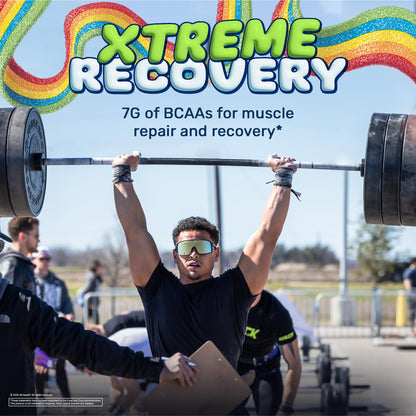 Xtend Original BCAA Powder, 7g BCAAs and 2.5g L-Glutamine for Muscle Recovery, Hydration, and Lean Muscle, Sugar Free Intra and Post Workout Drink,
