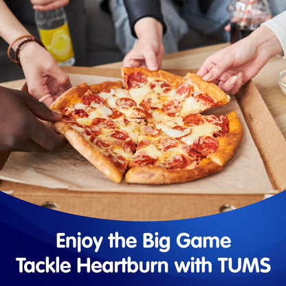 TUMS Chewy Bites Chewable Antacid Tablets for Ultra Strength Heartburn Relief, Great for a Summer BBQ- Mixed Fruit - 200 Count TUMS buy supplements Au