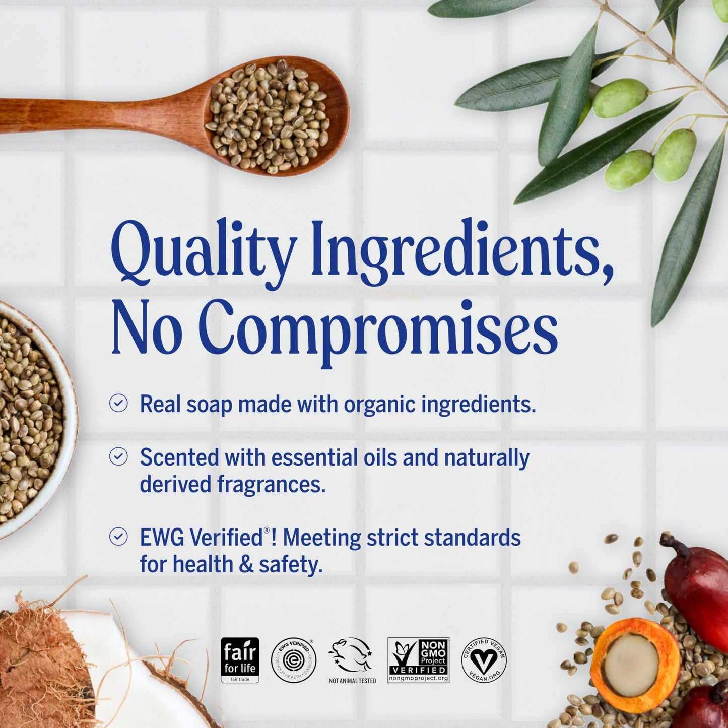 Dr. Bronner's Pure-Castile Magic Liquid Soap - Made with Regenerative Organic Certified Oils- 18-in-1 Uses for Face