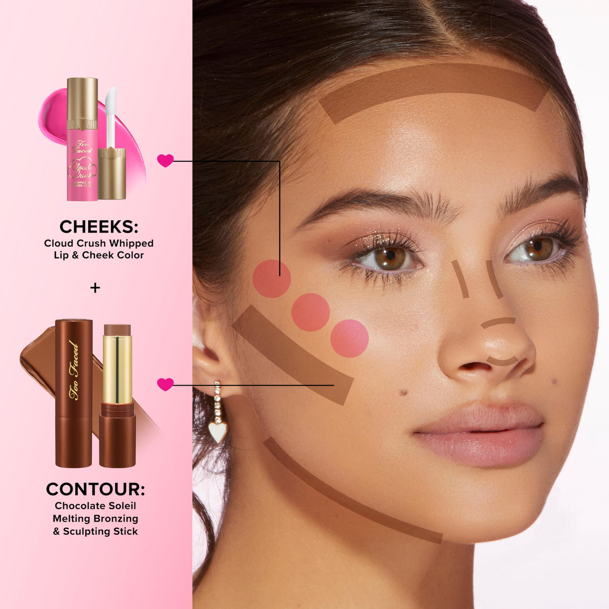 Too Faced Chocolate Soleil Melting Bronzing & Sculpting Stick | Multi-Use, Contour + Cream Bronzer Stick | Lightweight, Satin-Finish with Buildable Coverage, 0.28 Ounce, 0.28 Ounce, Chocolate Souffle Too FacedBuy Supplements Australia