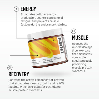 Kion Aminos - Essential Amino Acids Supplement, Essential Amino Acids Powder for Muscle Recovery, BCAA EAA No Caffeine, Amino Acid Powder, Essential Amino Energy - 30 Servings, Mixed Berry