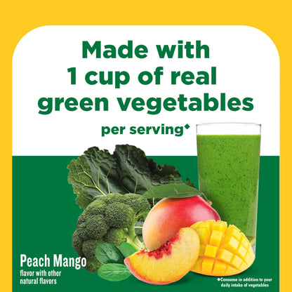 Nature Made Super Greens Powder with Prebiotic Fiber Drink Mix, Made with 1 Cup Veggies Per Serving, Fiber Supplement + Vitamins and Minerals, 25 Day Supply Nature MadeBuy Supplements Australia