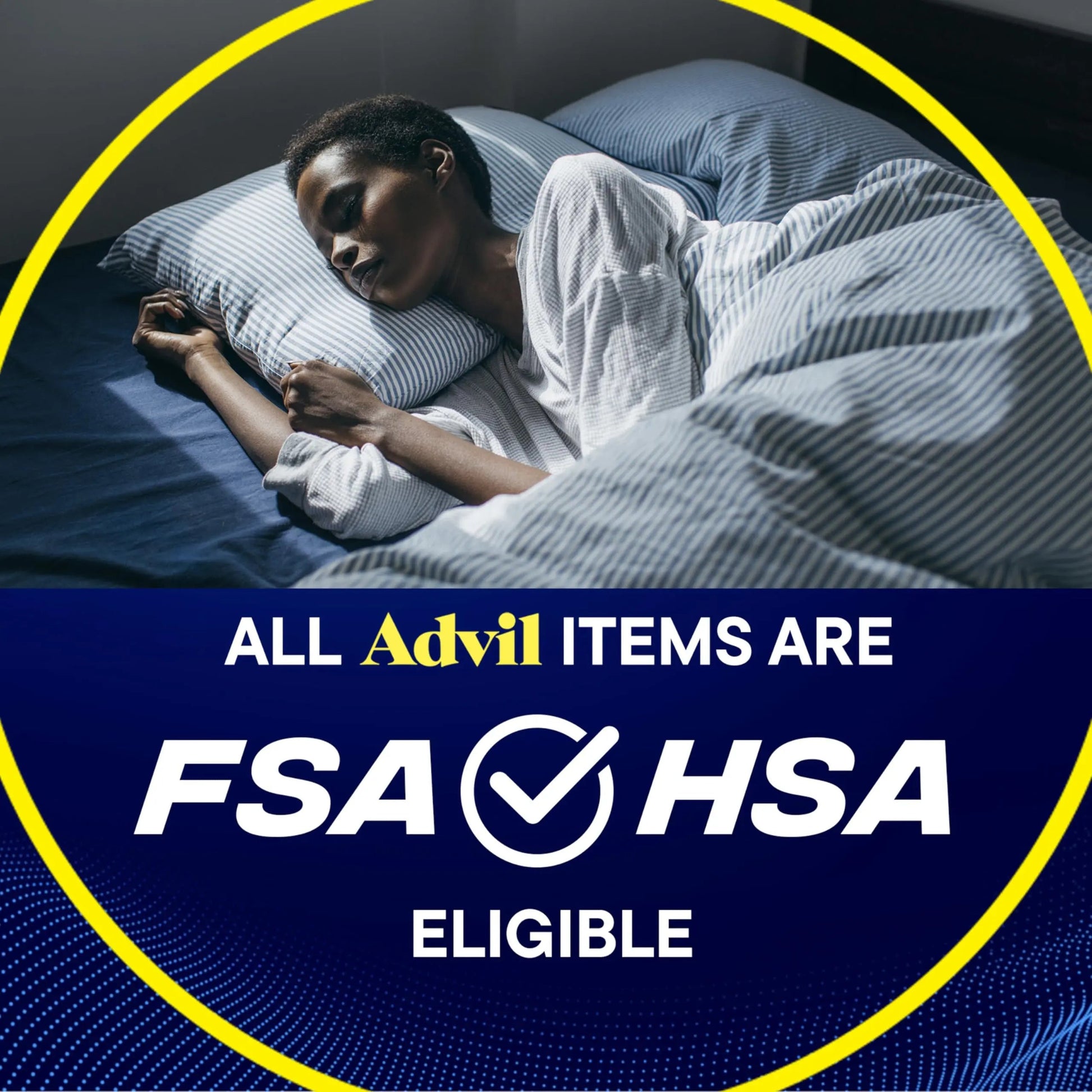 Advil PM Pain Reliever and Nighttime Sleep Aid, Pain Medicine with Ibuprofen for Pain Relief and Diphenhydramine Citrate for a Sleep Aid - 50x2 Coated Caplets AdvilBuy Supplements Australia