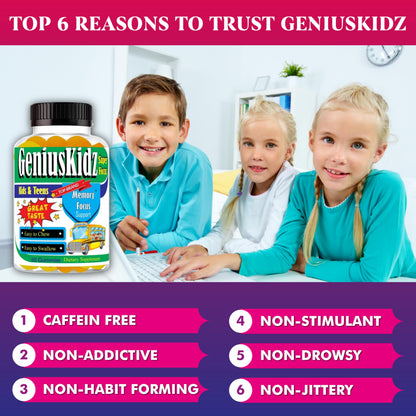 Celebrity Lifestyle Product Brain Support Focus Supplement for Kid and Teens Omega 3 Gummy Vitamin Memory and Attention, Brain Booster, Kid Focus Attention Supplement(1 Bottle) DHA 60ct Celebrity LifeStyle Product buy supplements Au