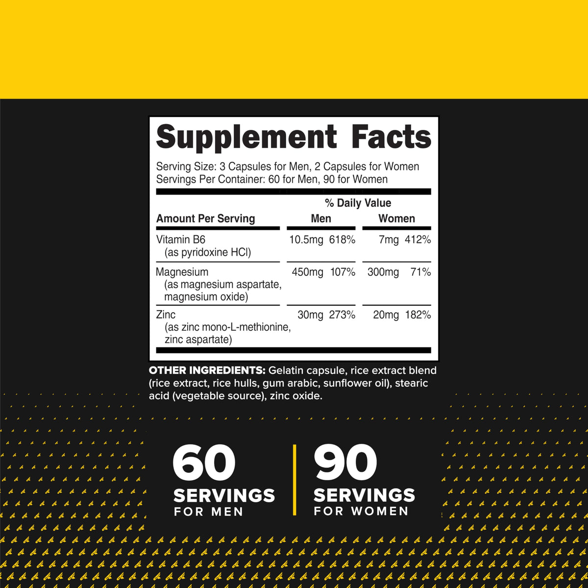Primaforce ZMA Dietary Supplement, 180 Capsules