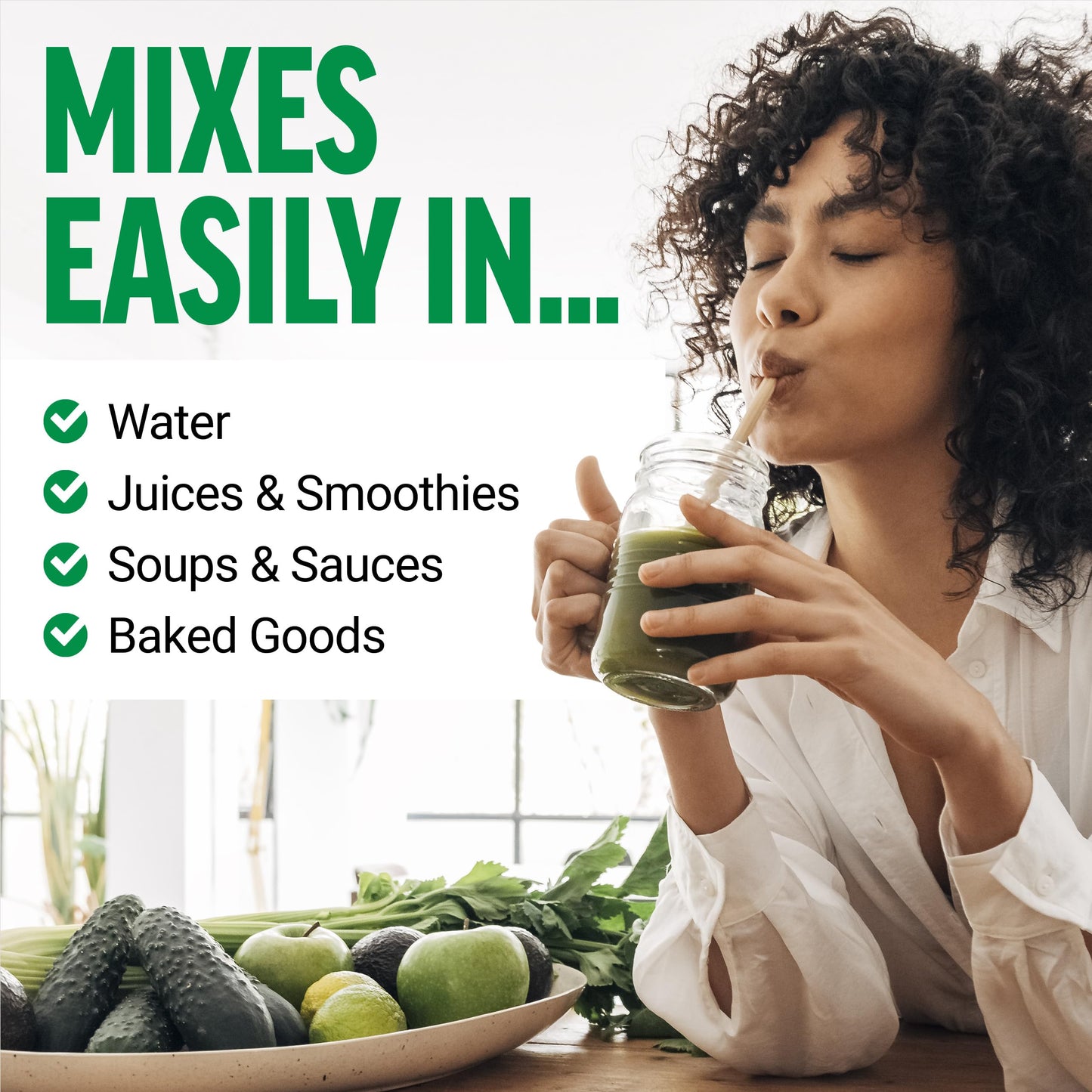 Force Factor Smarter Greens Daily Wellness Powder, Greens Superfood Powder to Support Gut Health, Bloating, & Digestion, with 40+ Superfoods