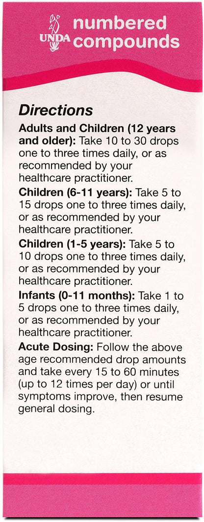 UNDA 41 Numbered Compounds | Homeopathic Preparation | 0.7 fl. oz. UNDABuy Supplements Australia