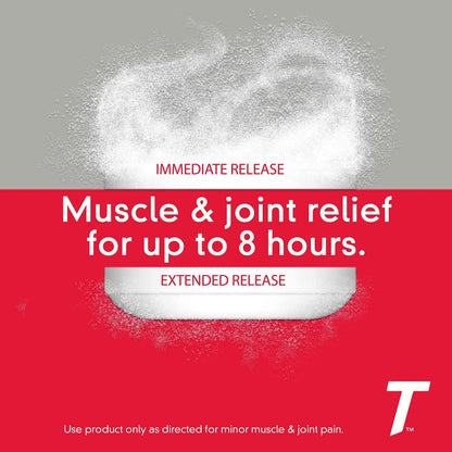 Tylenol 8 Hour Acetaminophen 650 mg Extended Release Caplets, Fast Acting Bi-Layer Design, Quick & Long Lasting Pain Relief for Muscle, Joint, Back & Arthritis Aches, Fever Reducer, 100 Count TylenolBuy Supplements Australia
