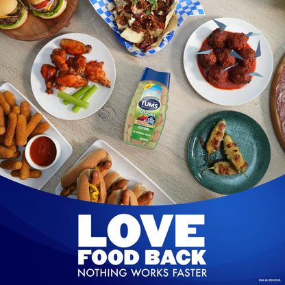 TUMS Naturals Ultra Strength Antacid Chews for Heartburn Relief, Great for a Summer BBQ - Black Cherry & Watermelon - 190 Count TUMS buy supplements Au