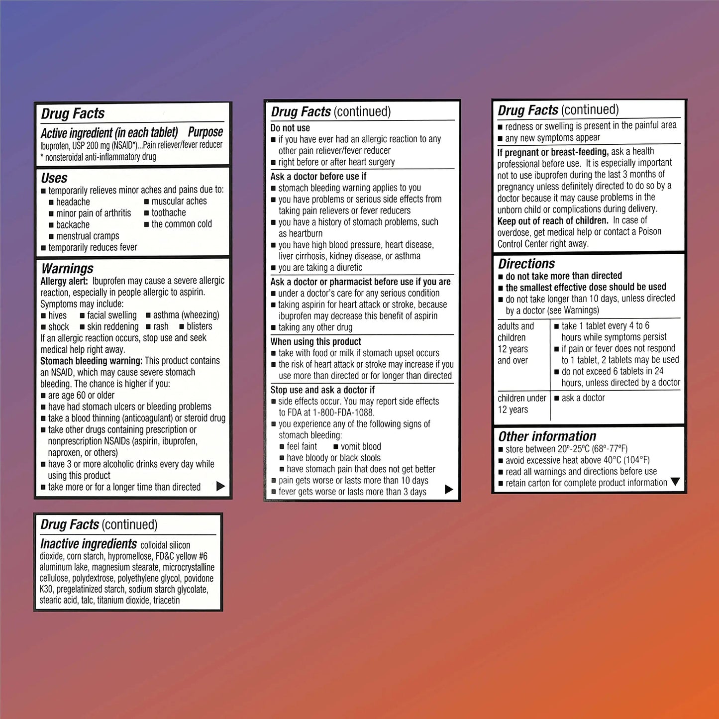 Quality Choice Ibuprofen Tablets, 200 mg, Pain Reliever and Fever Reducer for Arthritis, Toothache, Back Pain, Headache, Body Aches, and More 100 Count of Coated Tablets Quality ChoiceBuy Supplements Australia